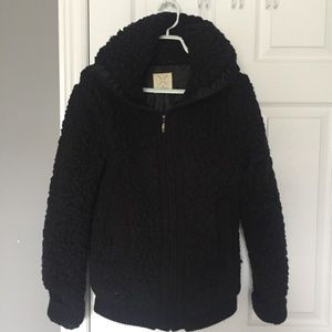 Black Teddy Bear Jacket
